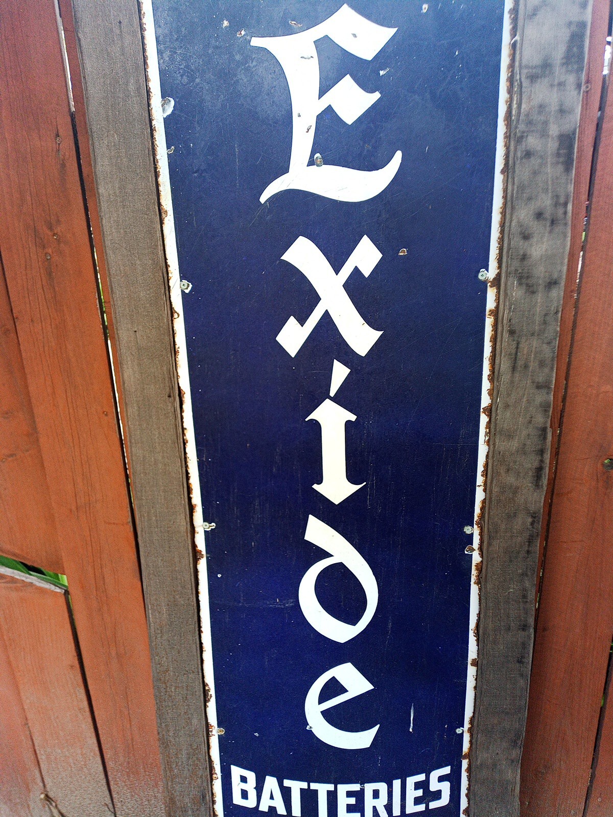 Exide Battery Service sign **Large** 5ft Tall