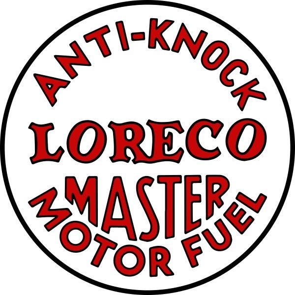 LORECO Louisiana Refining Master Motor Fuel NEW Sign: 18″ Dia. Round USA STEEL