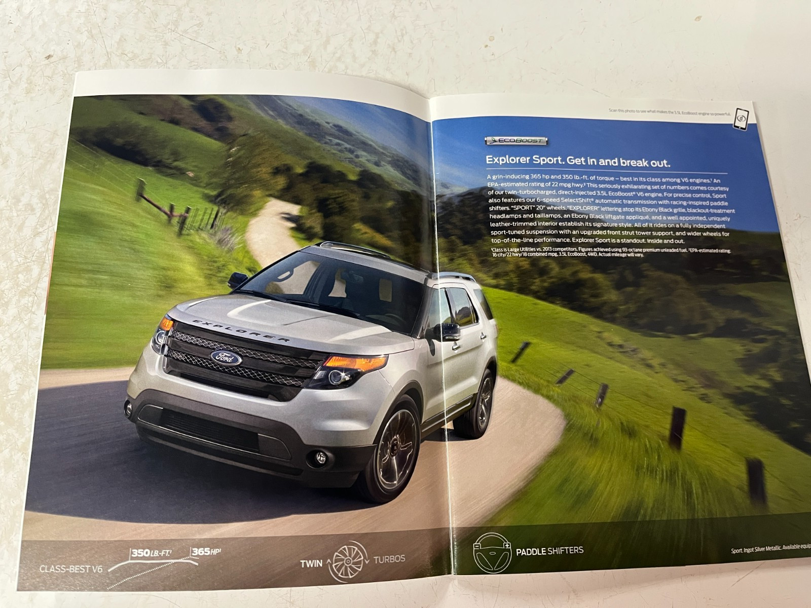 2014 Ford dealership Promo Booklet 2014 Explorer Sport XLT Limited
