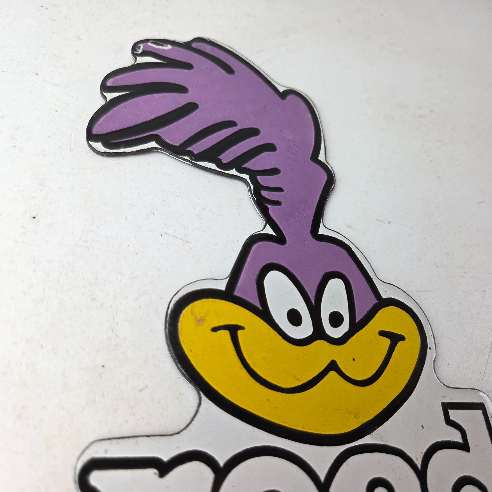 Vintage Mopar Chrysler Sign – Road Runner Plymouth Gas Pump Plate Porcelain Sign