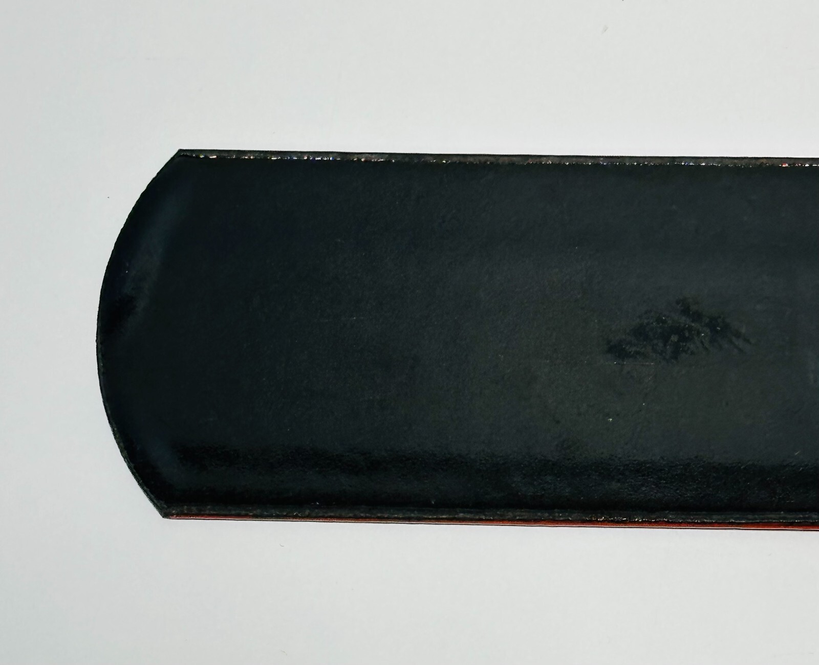 Vintage Red Porcelain Chevron Regular Gasoline Gas Pump Tag Sign collectible 5″