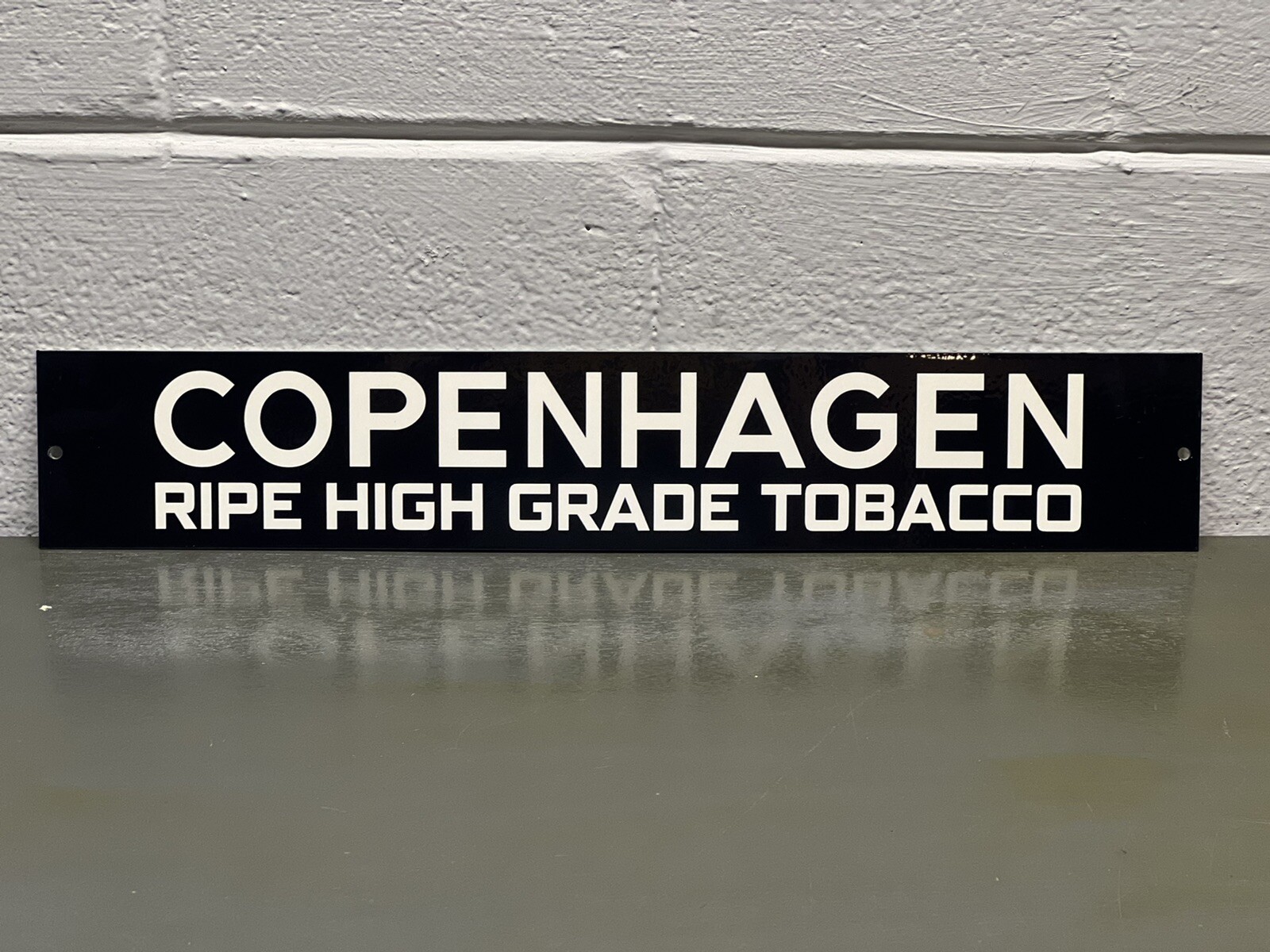 COPENHAGEN Ripe High Grade Porcelain Like Sign Tobacco Smoke Cigar Gas Oil Pipe