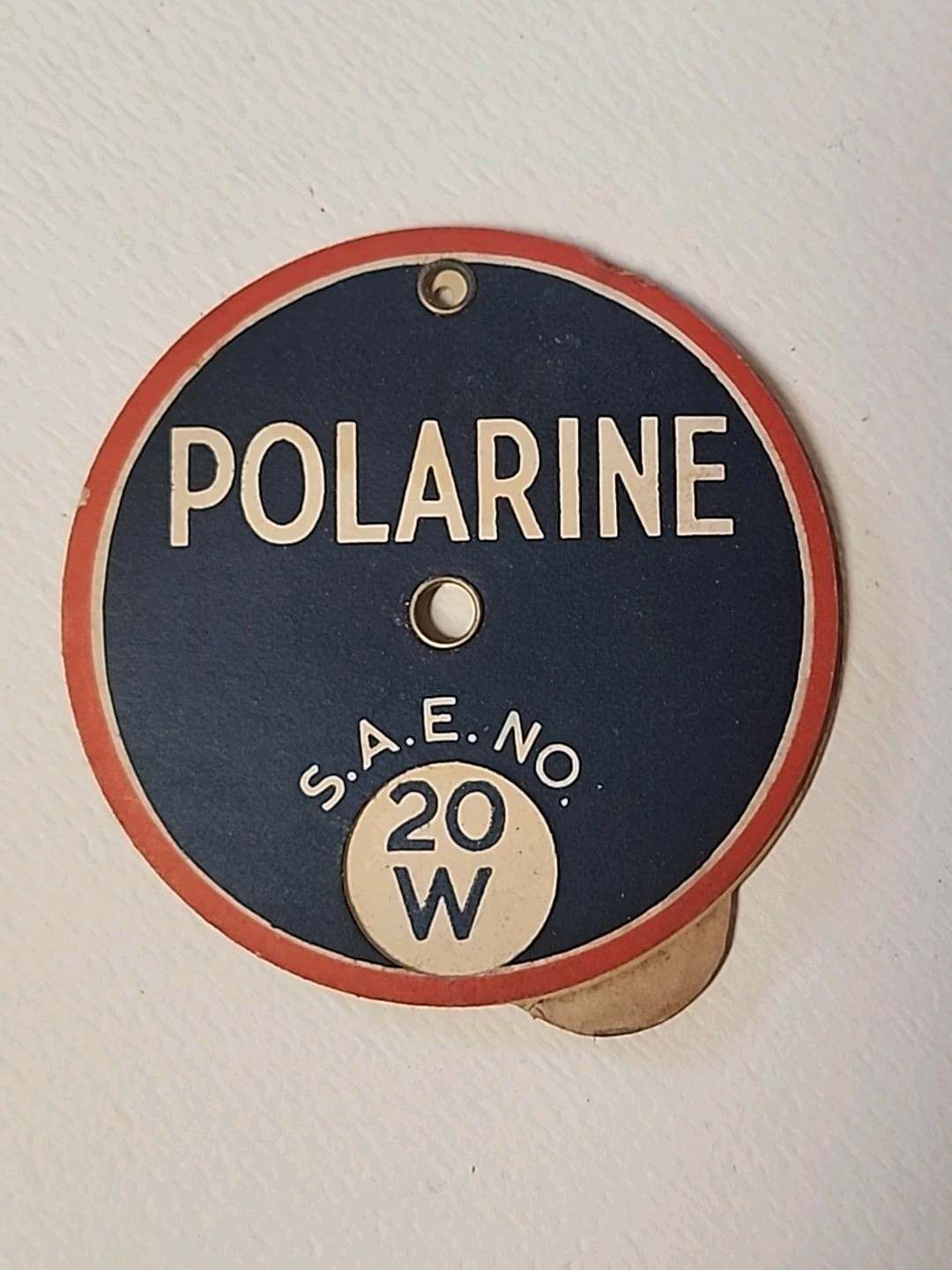 3 Diff Vintage Polarline, ISO-VIS & Stanolind Oil S.A.E. No. Dials Discs Caps