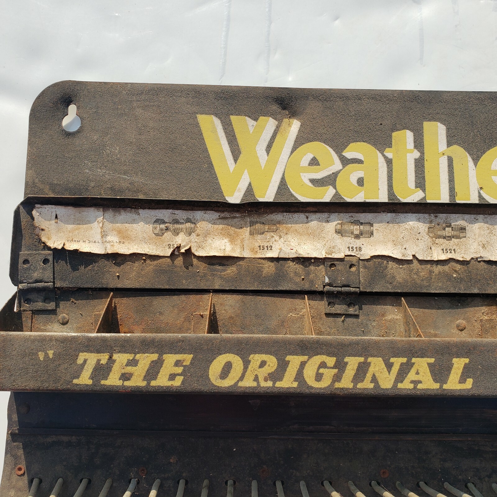 Vintage Weatherhead Automotive Store Display-The Original Equipment Line