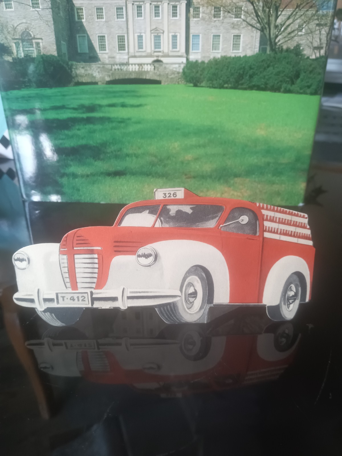 3 Marathon V.E.P. Oil advertisement car & truck “cards”