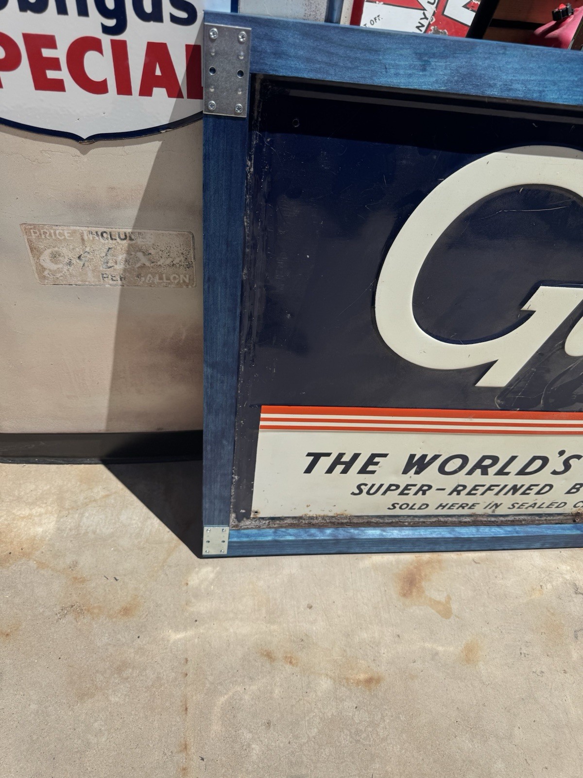 Gulfpride 49 Inch Sign