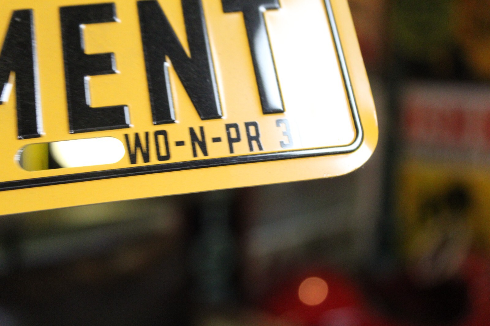 REPEAL 18TH AMENDMENT PROHIBITION EMBOSSED LICENSE PLATE SIGN BAR BEER MAN CAVE