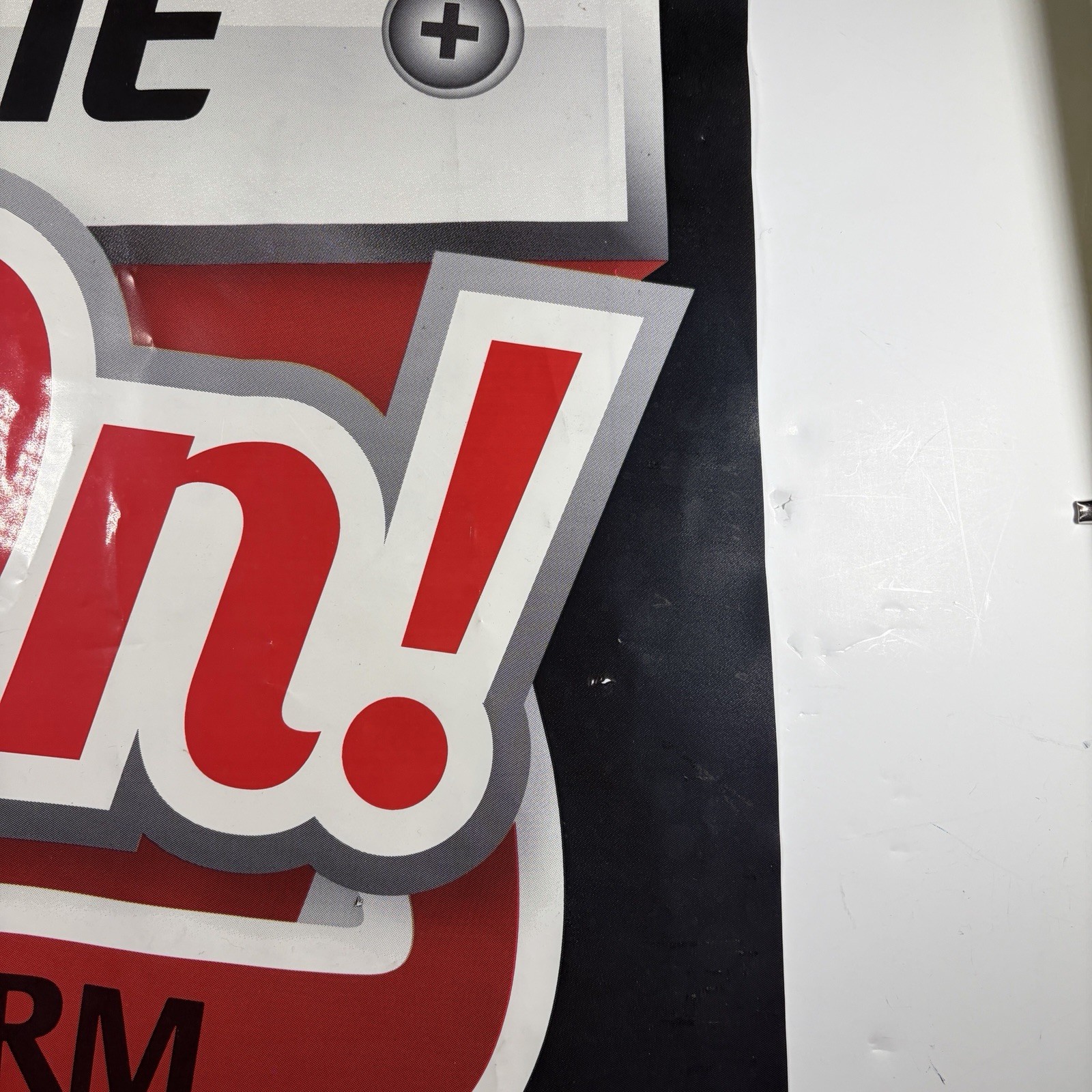Bridgestone Tires ‘Game On! Time To Preform’ Vinyl Banner Sign 24×30
