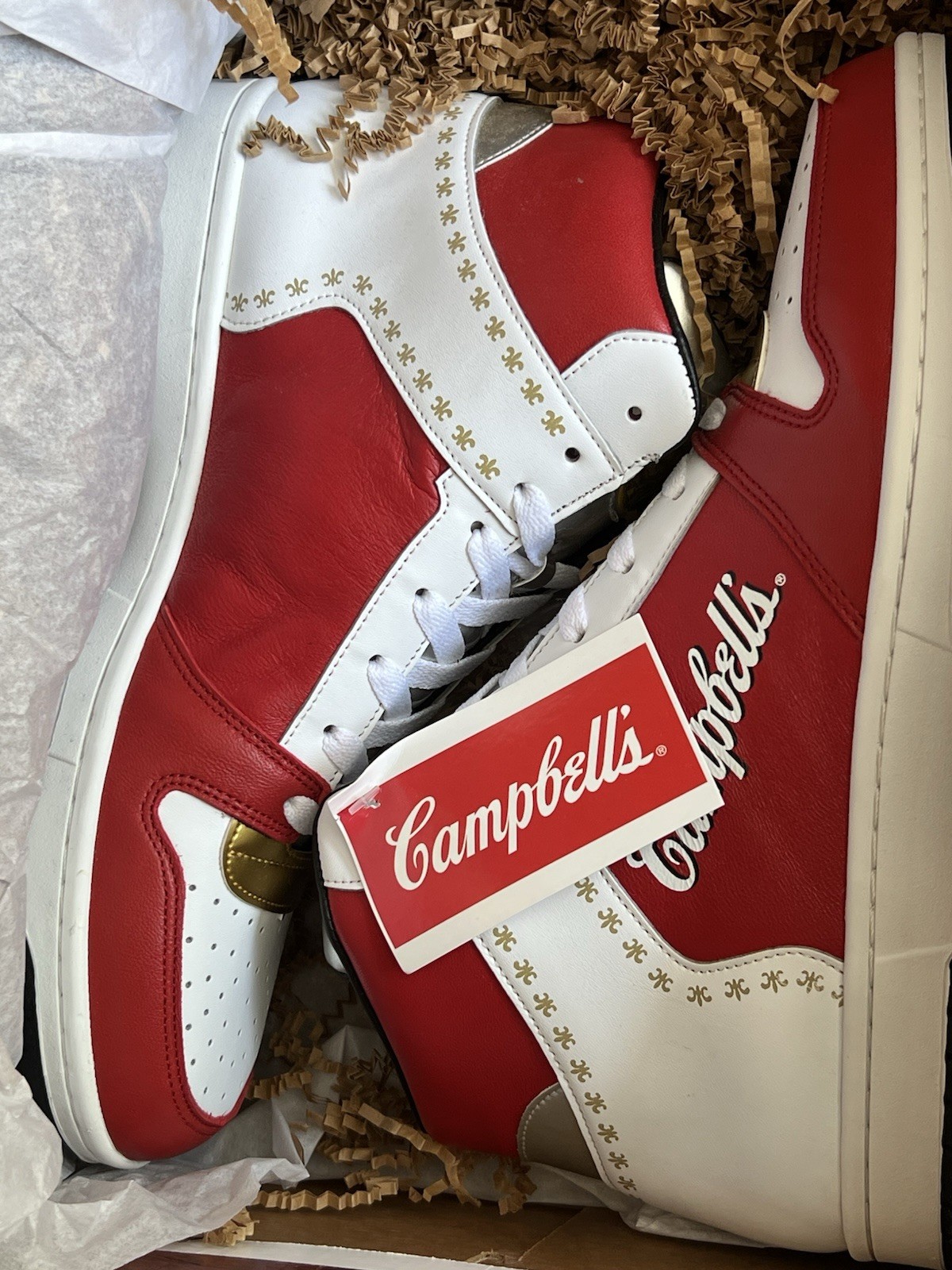 2022 Limited Edition Campbell’s Soup High tops!