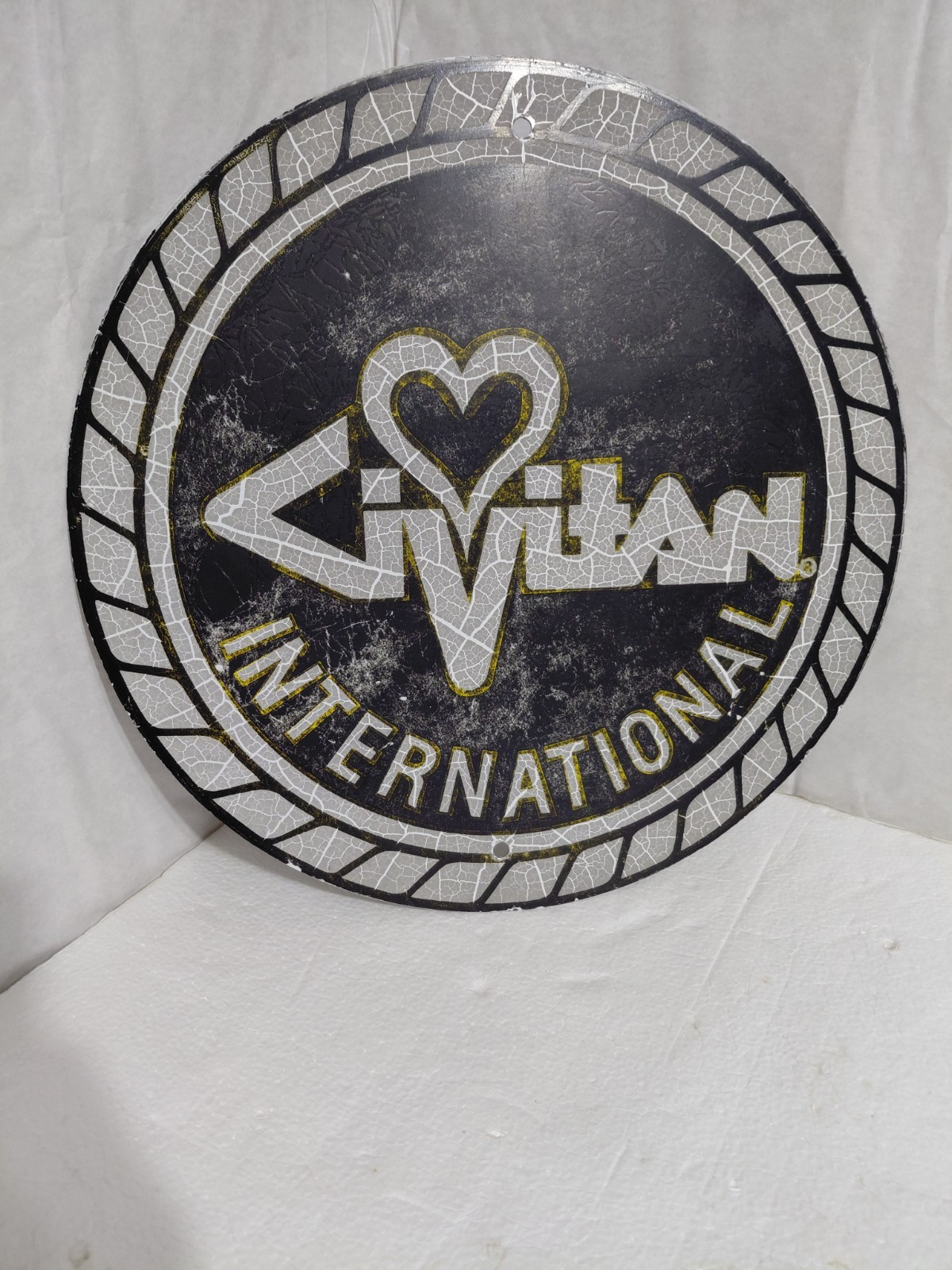 Vintage 1980s 1990s Civitan International Sign 18″