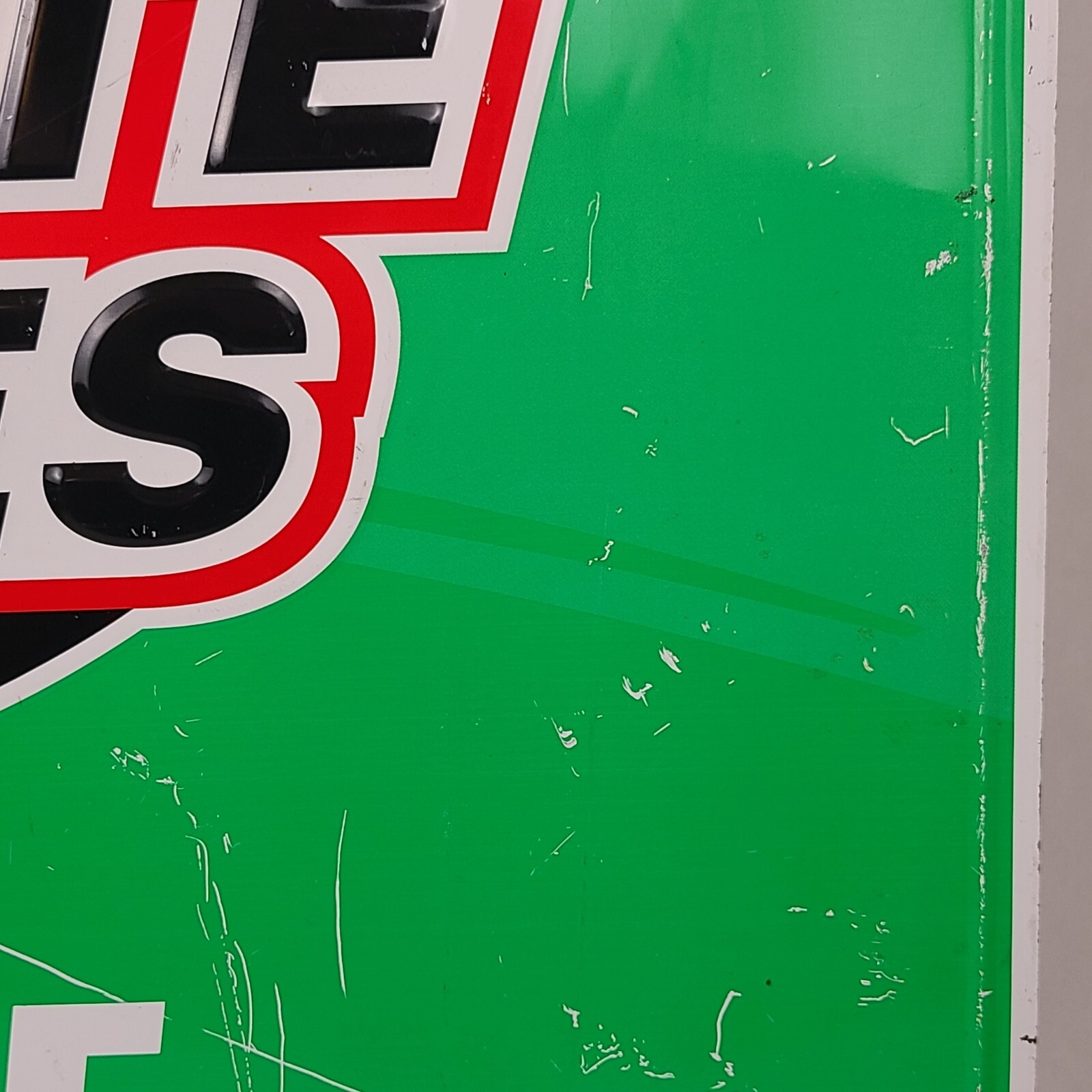 Interstate Batteries Sold Here Sign Large Metal 36″ x 24″ Garage Mechanic Decor