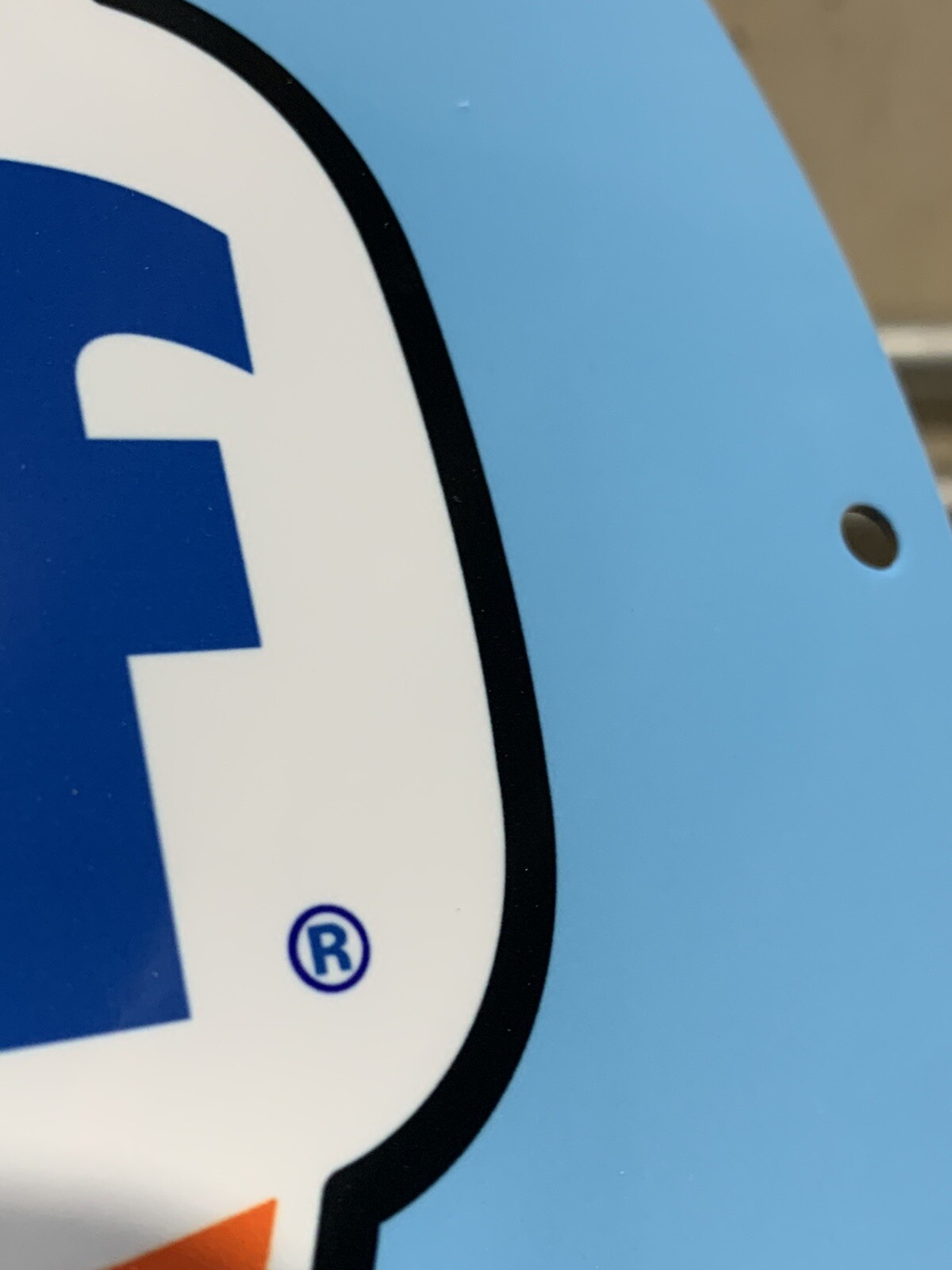 Vintage Style Gulf Ford Gt Racing Gas Oil Metal Heavy Sign