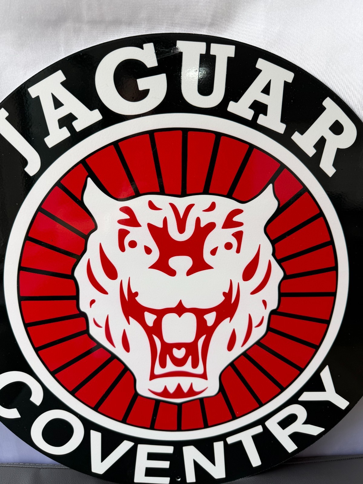 Jaguar Coventry – British Classic Vintage Heavy Metal Sign – 50 cm (19.7”)