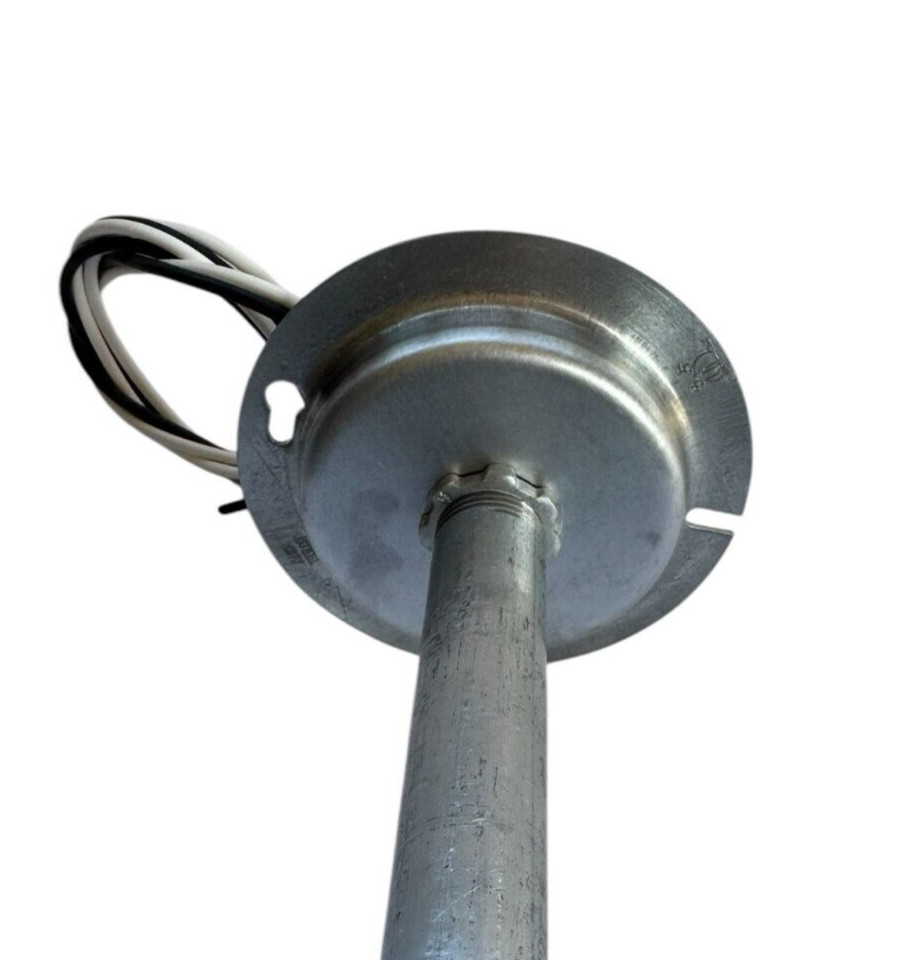 1930’s Multi 8″ Green Porcelain Industrial Sign Gas Station Vintage Pole Light