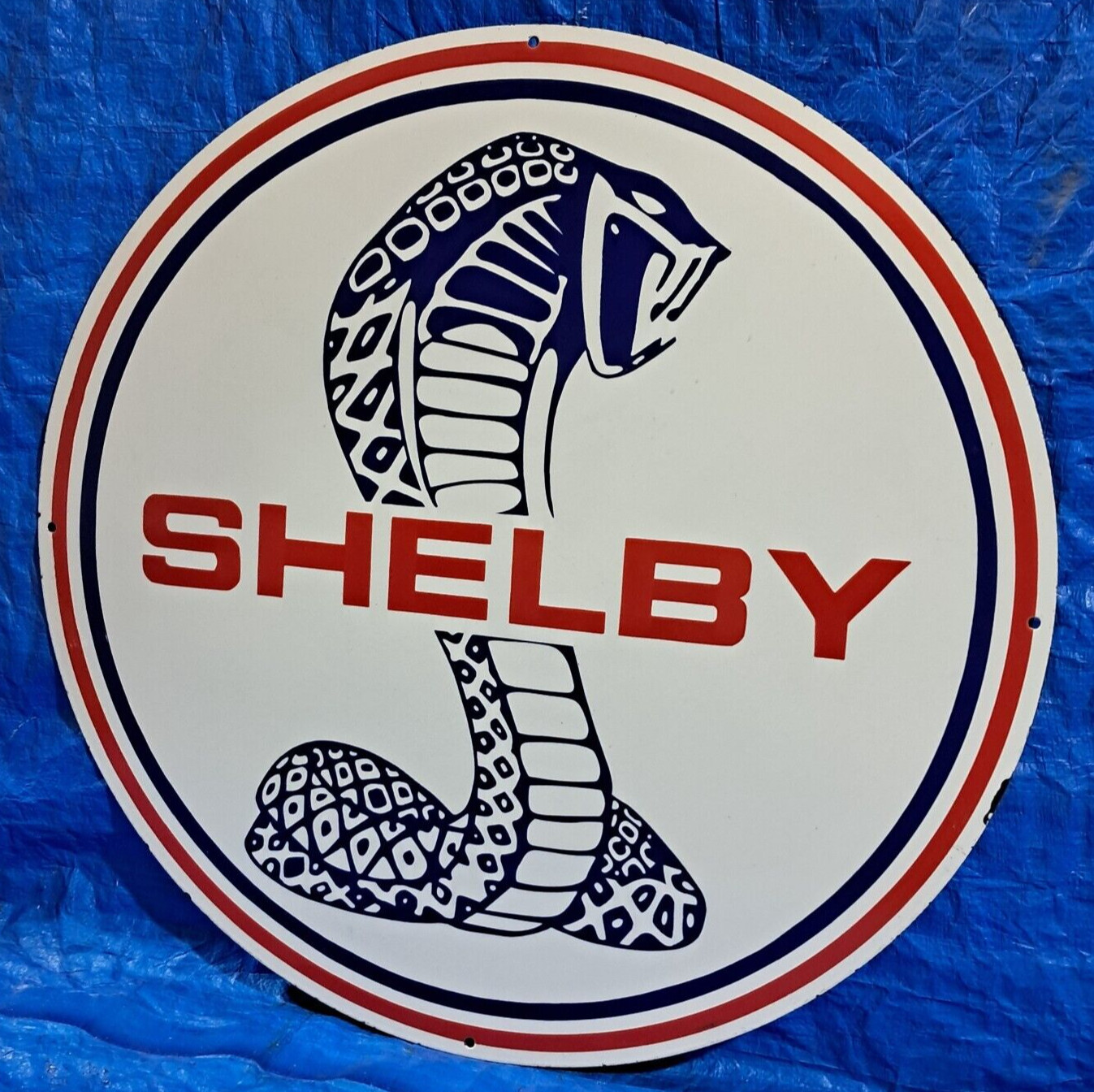 2 Porcelain Enamel Sign, More Details In Description