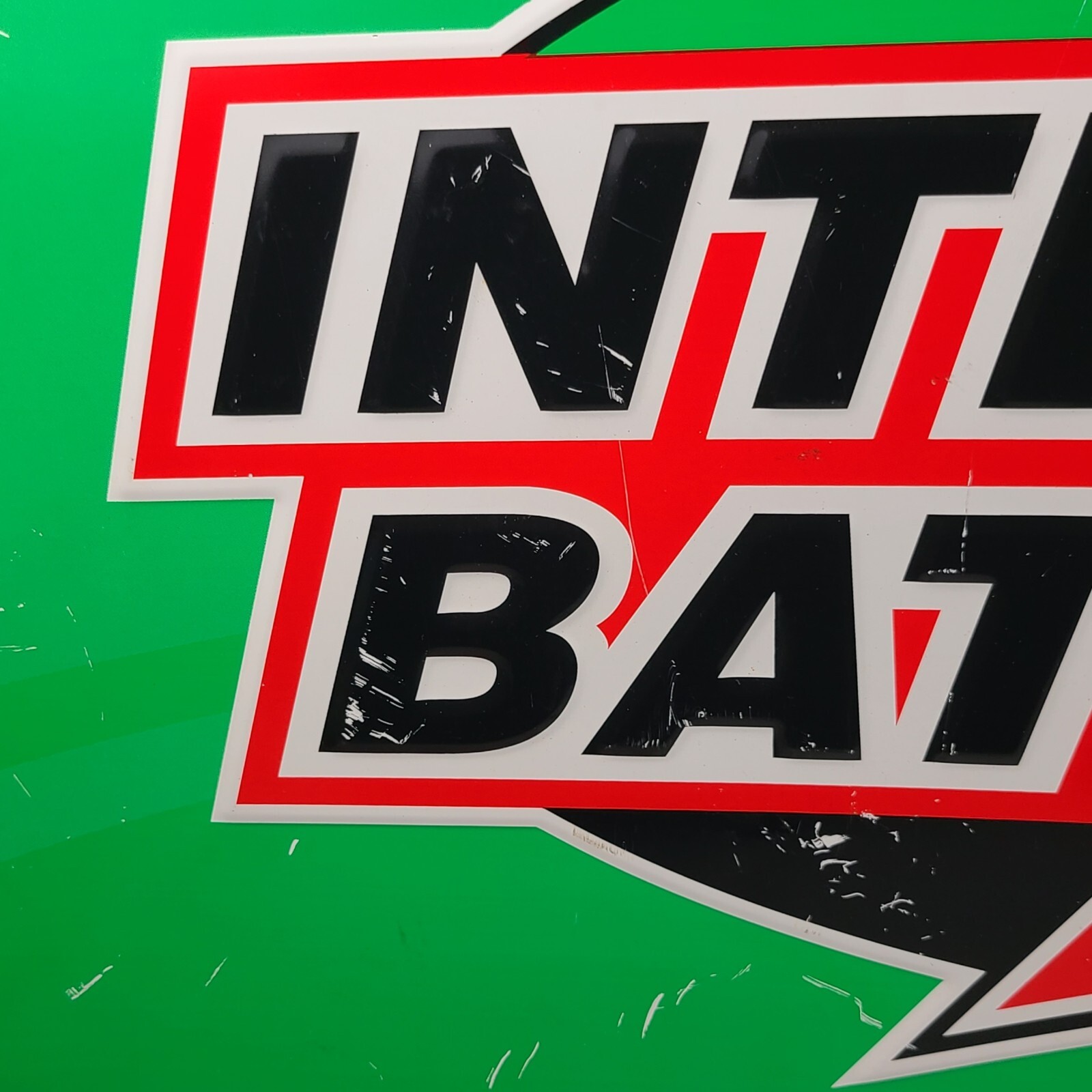 Interstate Batteries Sold Here Sign Large Metal 36″ x 24″ Garage Mechanic Decor