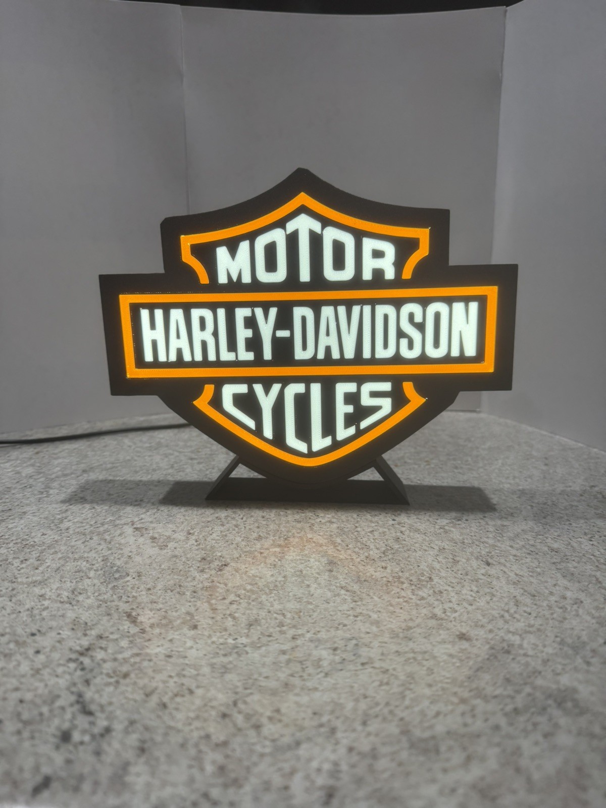 Harley Davidson Light Box