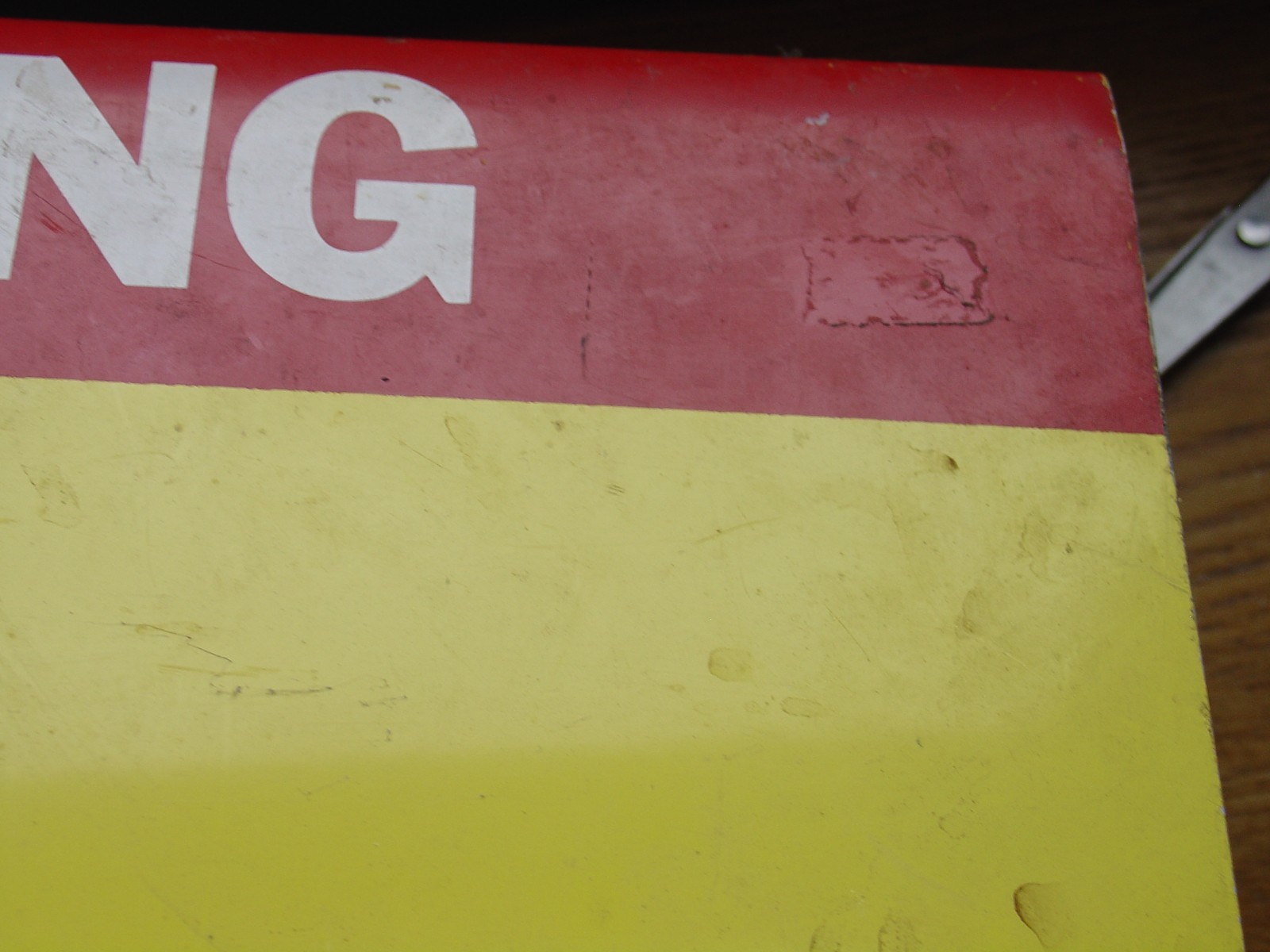 Vintage Couch Philippi Liter Pricing Adjustable Gas Gasoline Metal Sign Board