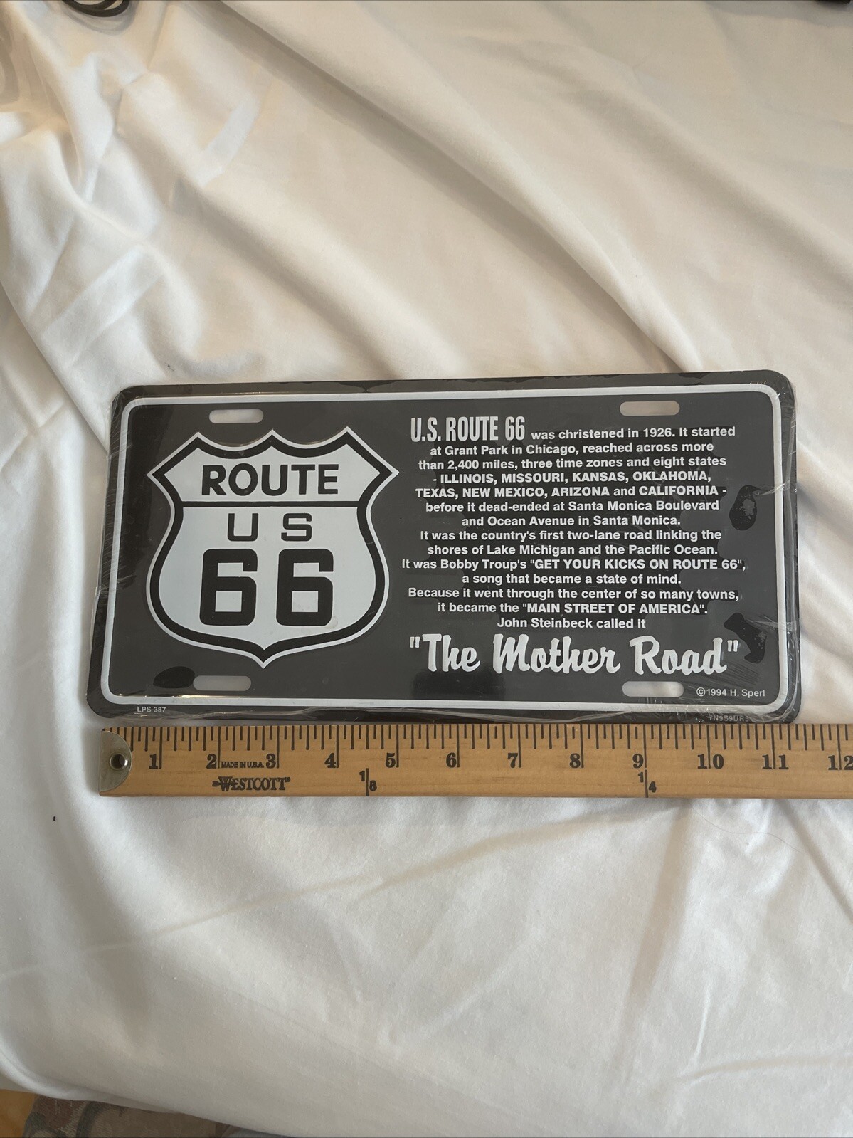 US ROUTE 66 “The Mother Road” New Memorabilia Sign. Home Decor