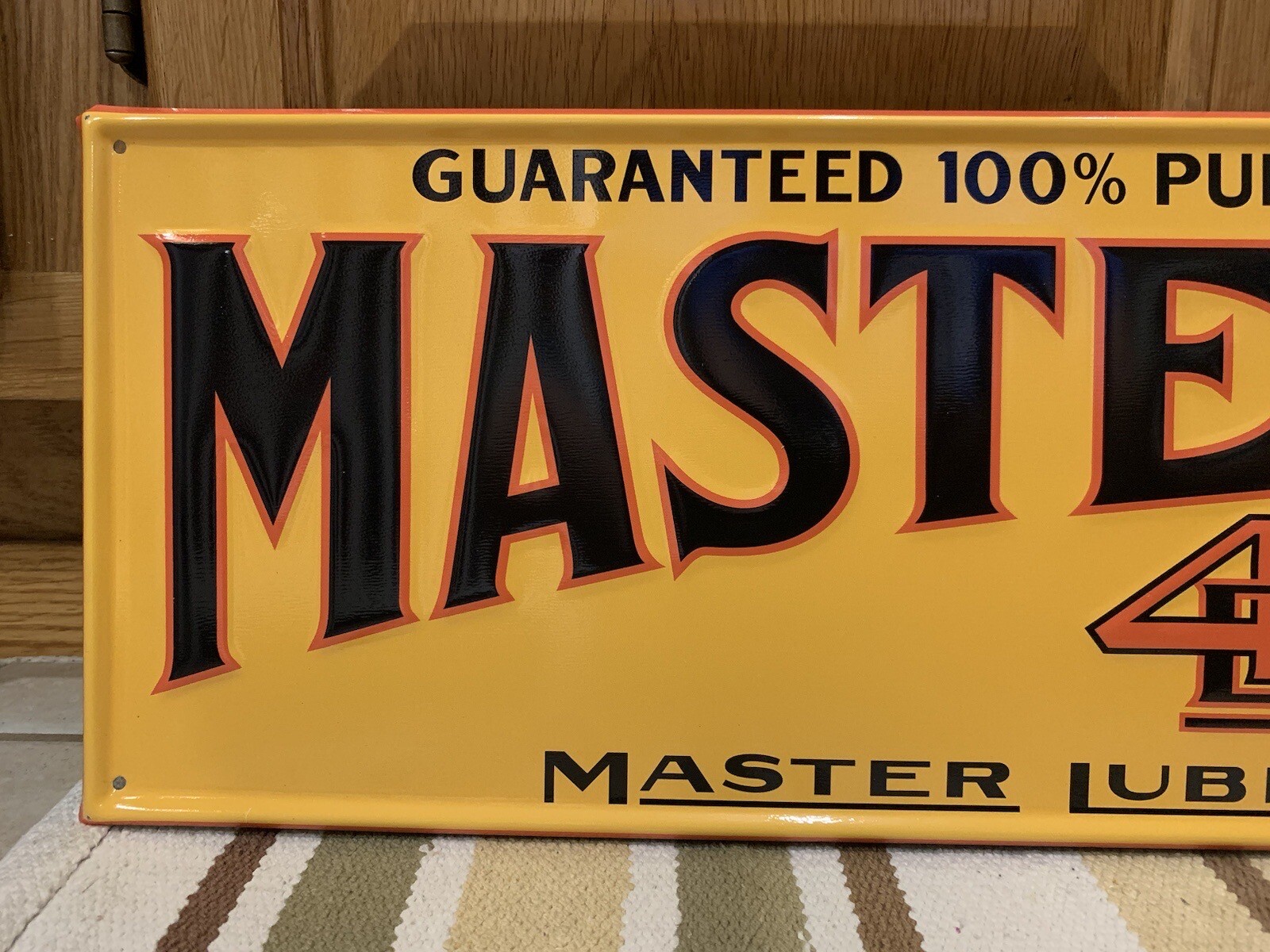 Mastermobile Metal Sign Garage Tools Gas Oil Bar Pub Vintage Style Wall Decor