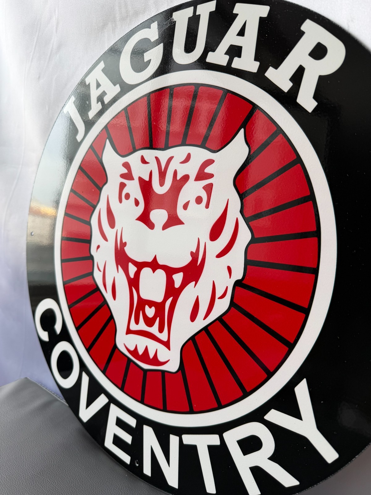 Jaguar Coventry – British Classic Vintage Heavy Metal Sign – 50 cm (19.7”)