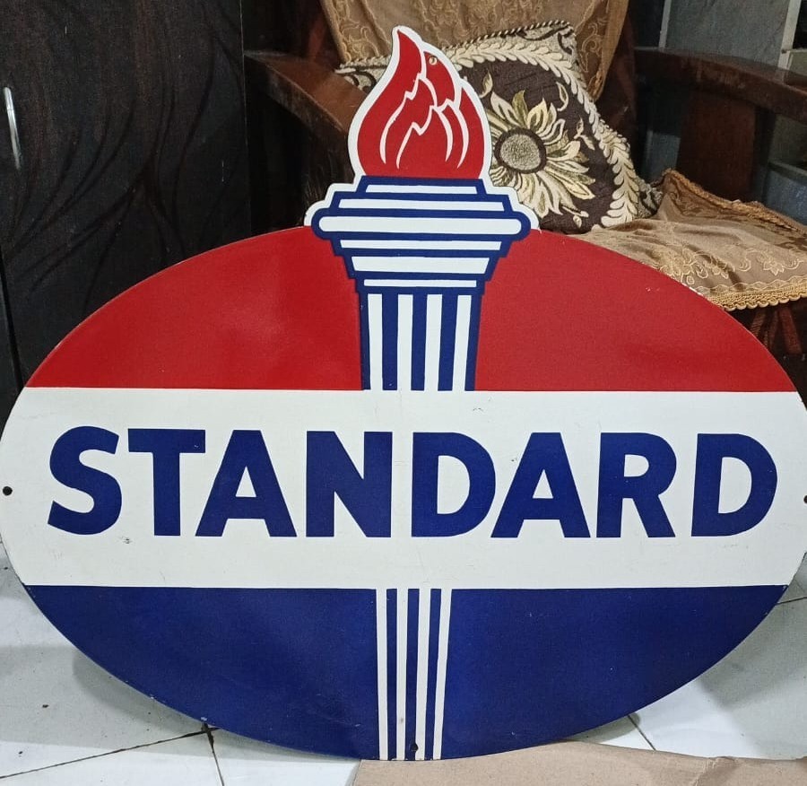 Standard porcelain Heavy Metal sign 30 inches Sign ST