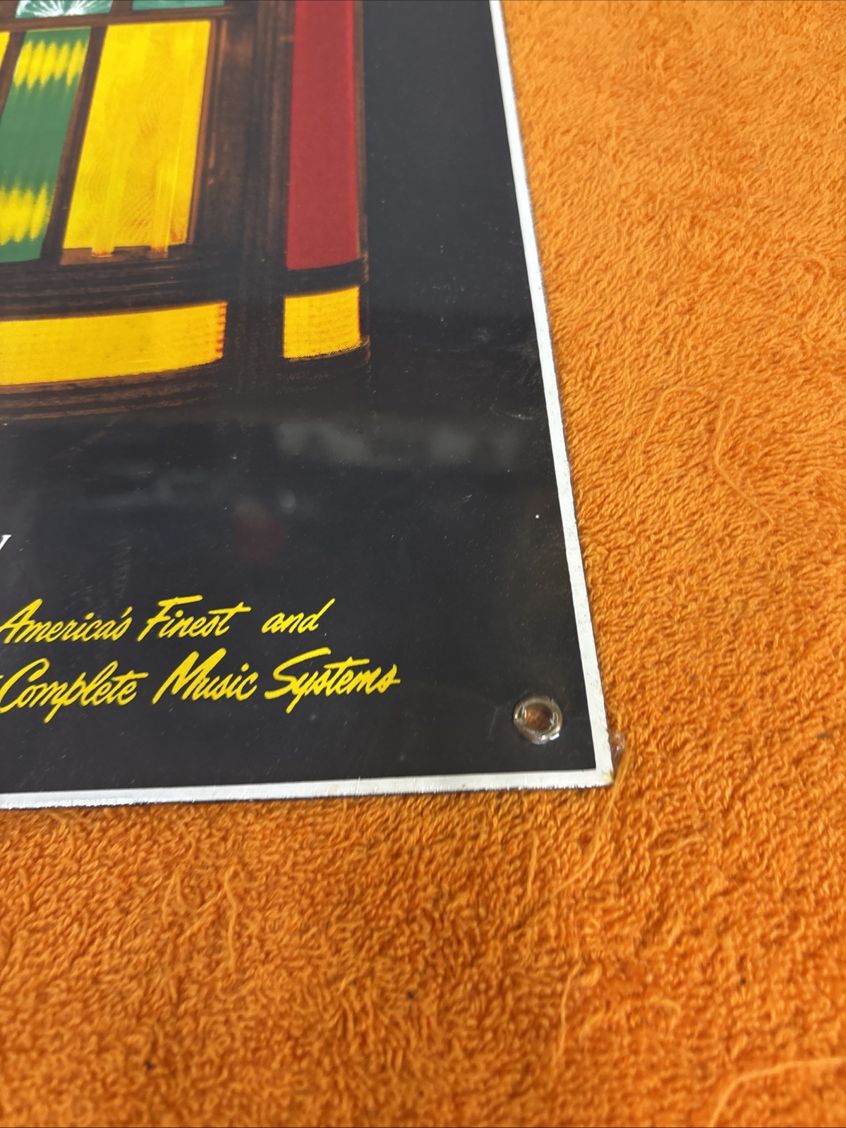 Box 15 #2-NOS VINTAGE SEEBURG JUKEBOX PORCELAIN GRAMOPHONE VINYL RECORD PLAYER