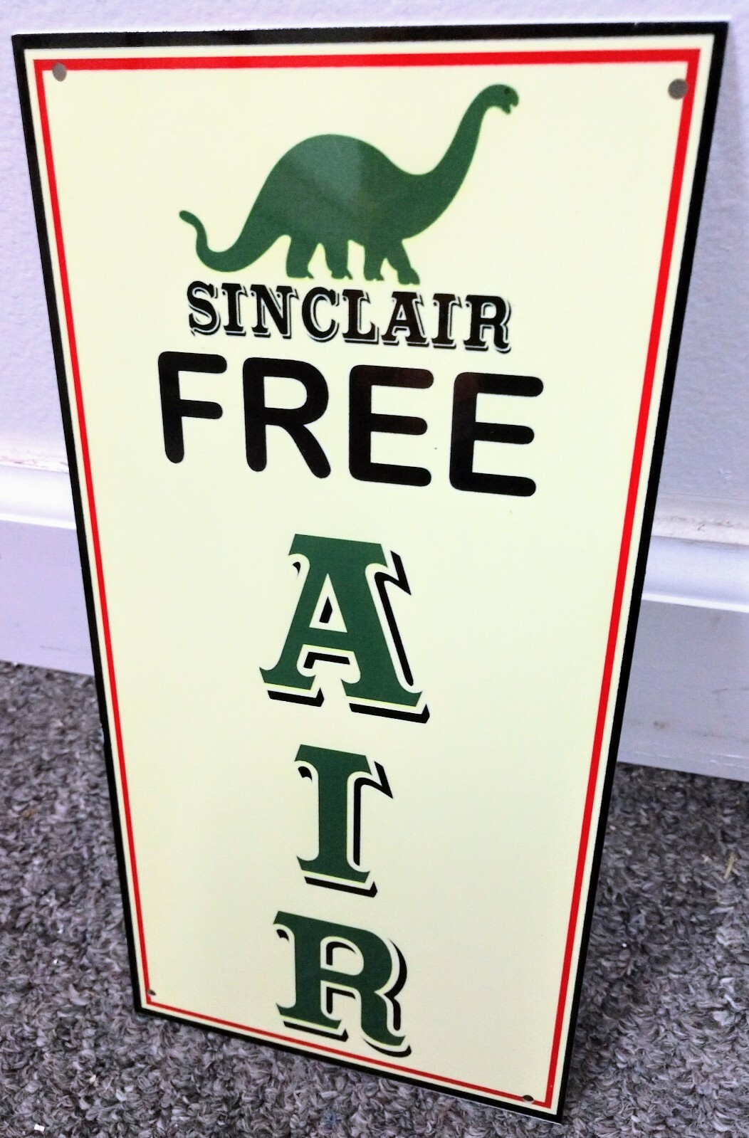 Sinclair Free Air Sign Gas Gasoline Oil