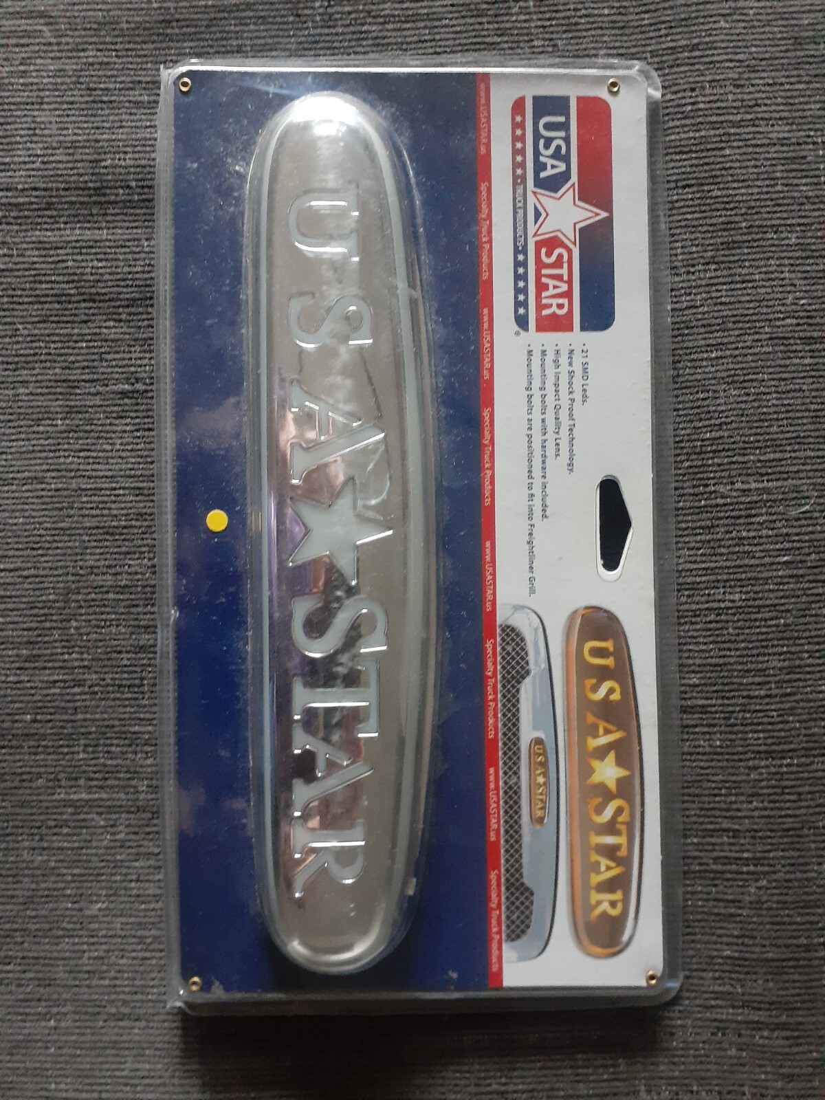 USA Star truck product sign