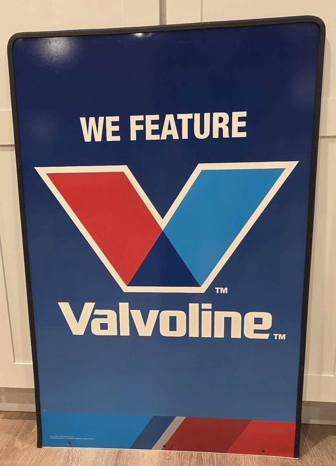 VALVOLINE SIGN – Metal – Double Sided – 24″ x 36″ – oil gas service station