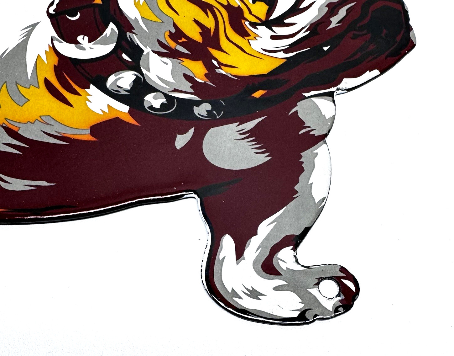 Mack Trucks Bulldog – Vintage Porcelain Sign – Service Station Gasoline