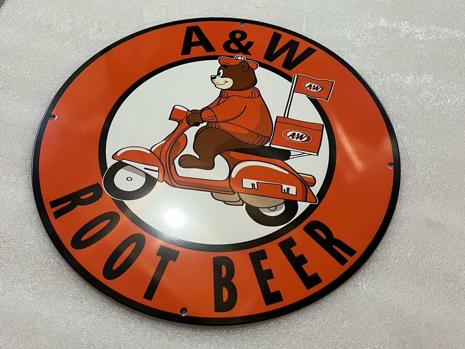 Root Beer Soda Pop Heavy Metal Vintage Style Steel Sign