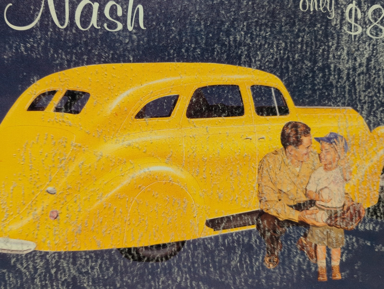 Nash Aeroform 1935 Tin Metal Sign Repo Advertising 10×16 American Motor Company