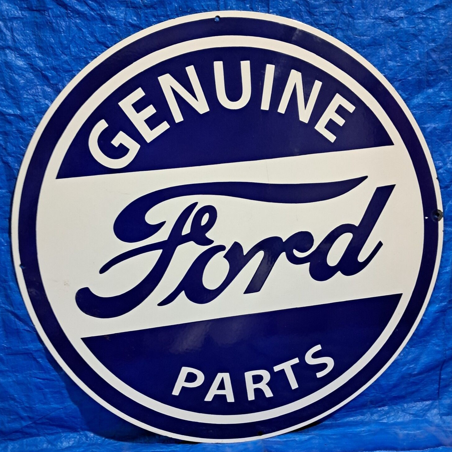 2 Porcelain Enamel Sign, More Details In Description