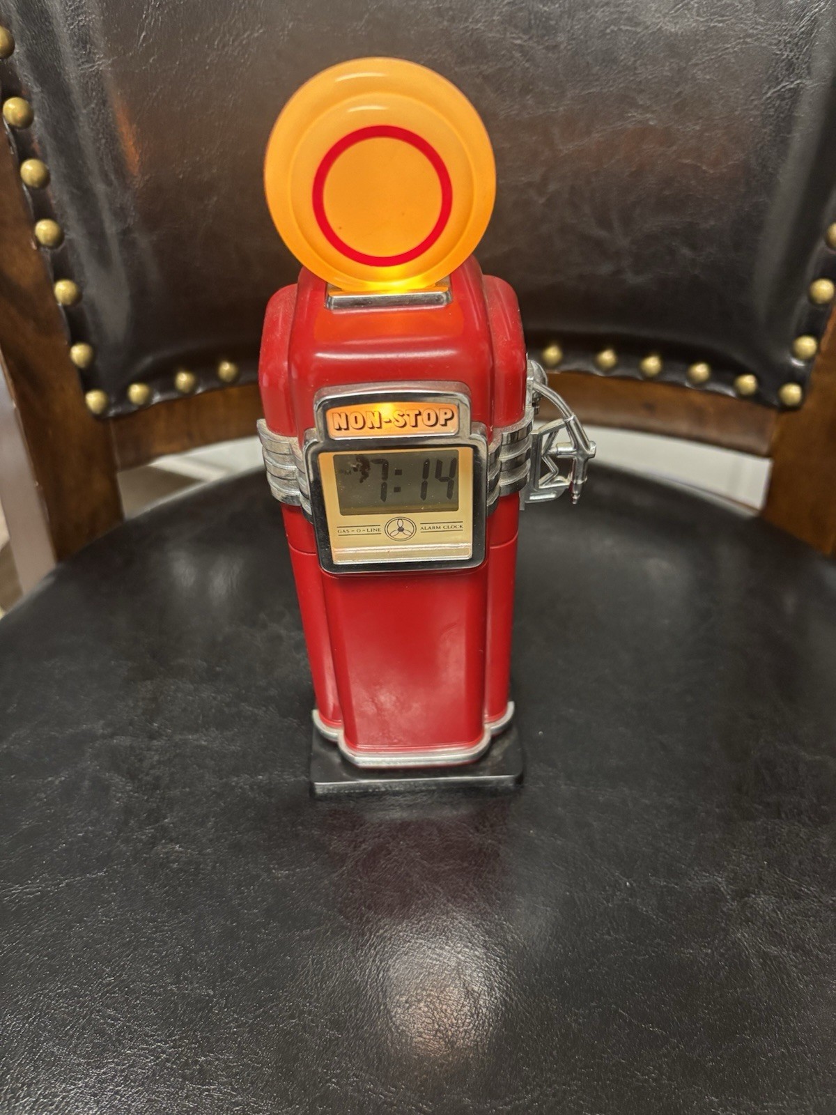 Marksman Nonstop Gas Pump Clock