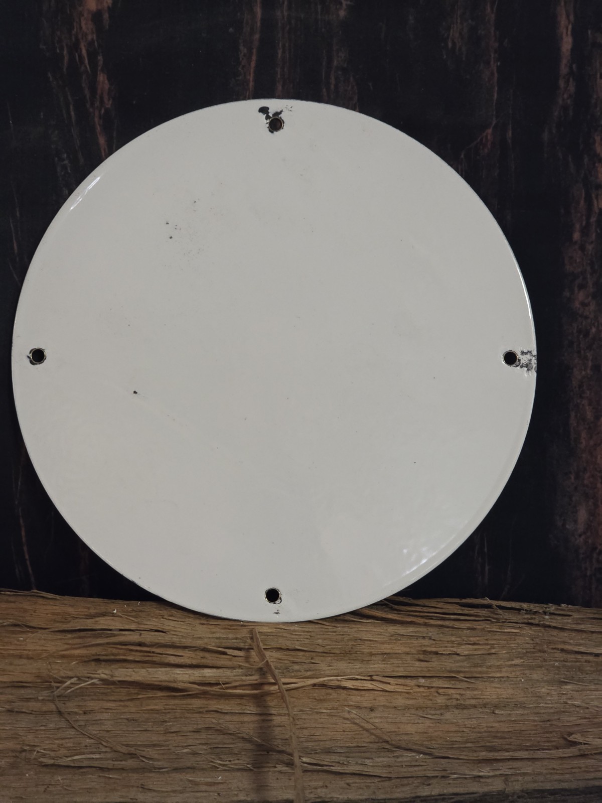 VINTAGE SHELL GASOLINE GREEN STREAK PORCELAIN SIGN RACE CAR MOTOR OIL 10″