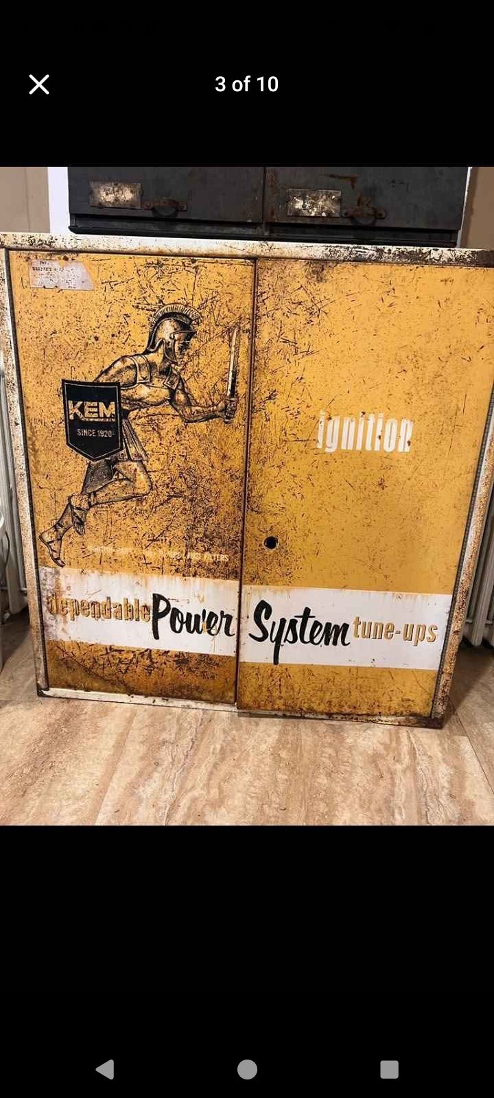 KEM Ignition Dependable Power System Garage Cabinet