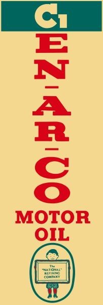 ENARCO C1 Motor Oil Vertical Style NEW Sign: 16×48″ XXL Size – USA Steel
