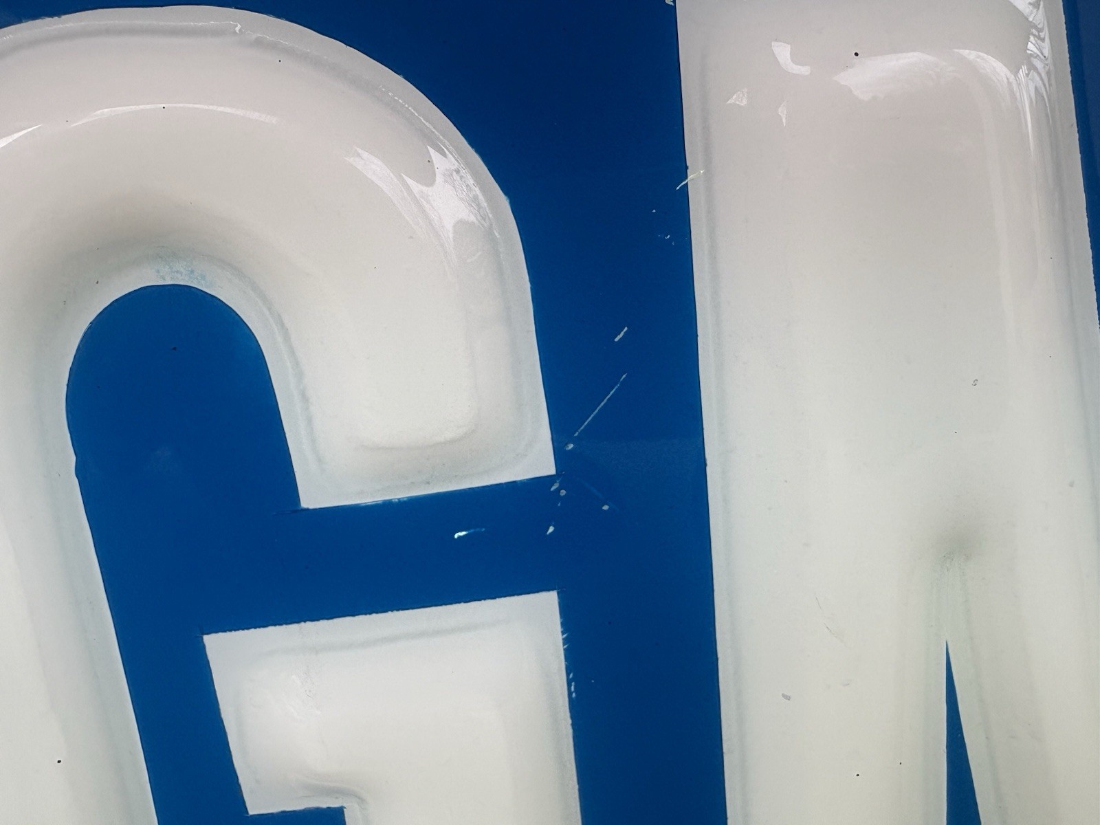 RARE Illuminated Double-Sided General Motors GM Sign Display Advertisement