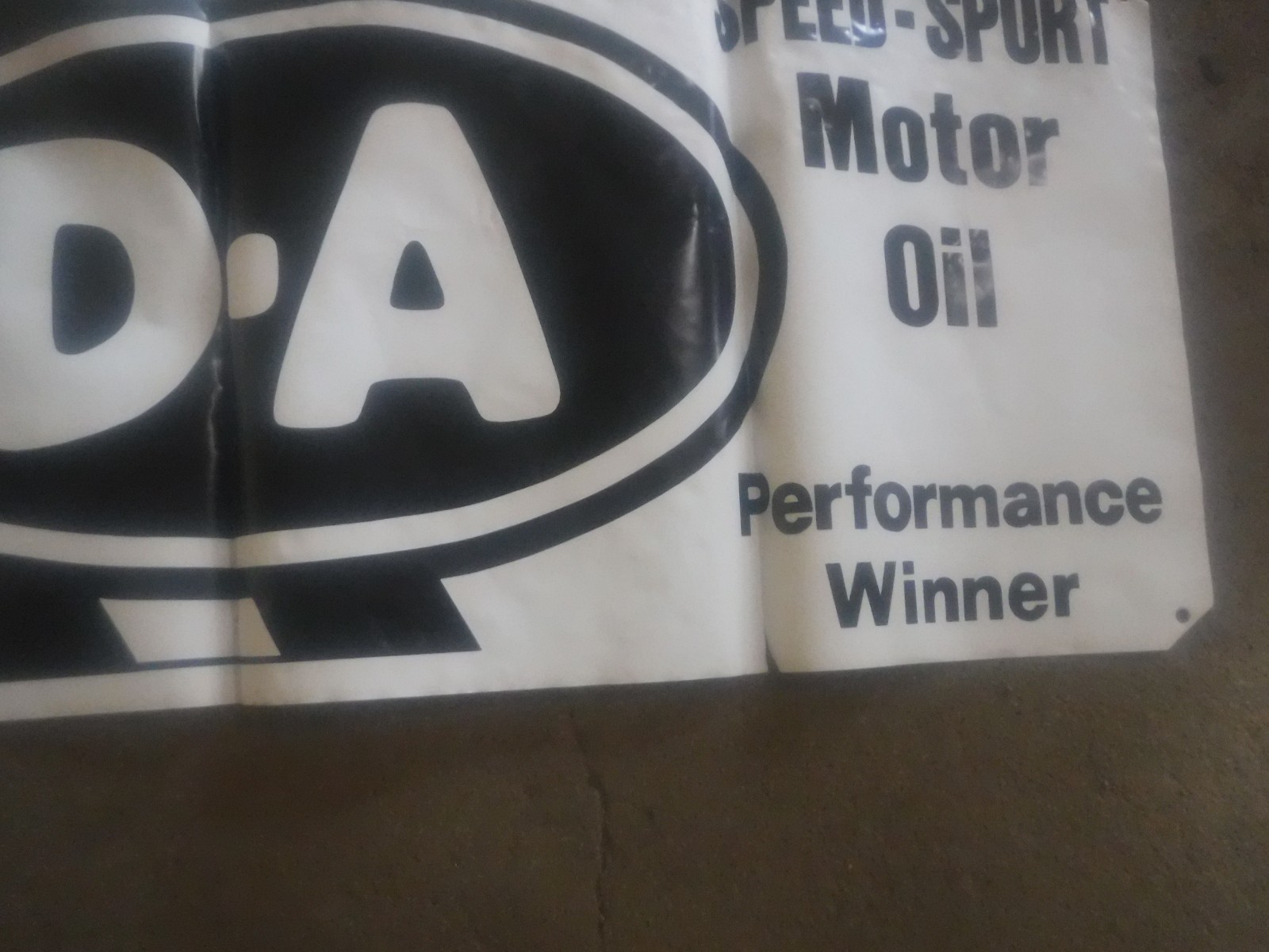 DA Motor Oil Banner