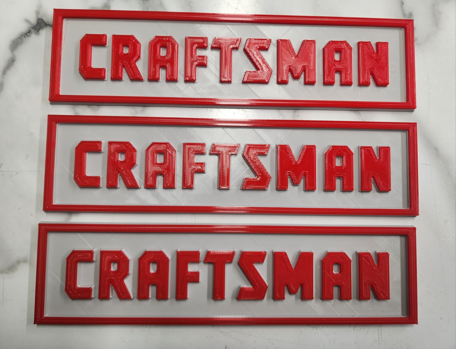 Craftsman Sign MANCAVE sign 3d PRINTED High END Garage SIGN