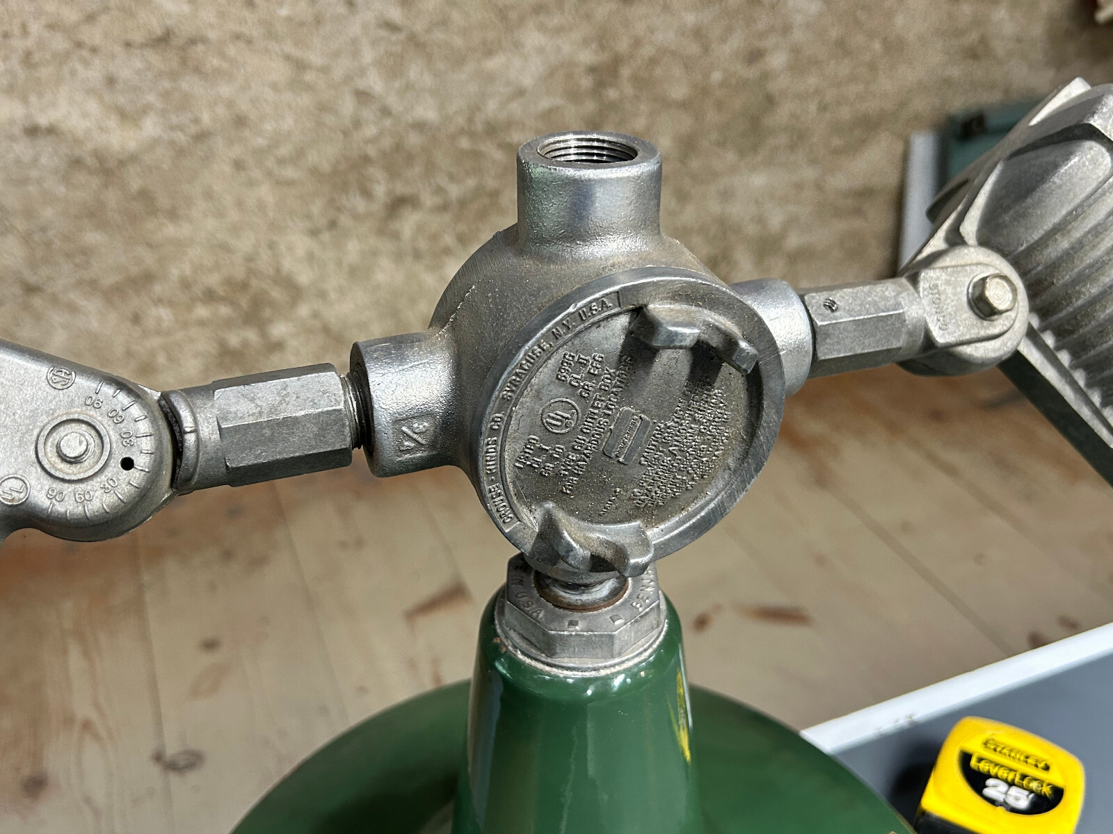 Vintage Industrial Service Station Island Lights – Benjamin – Stonco