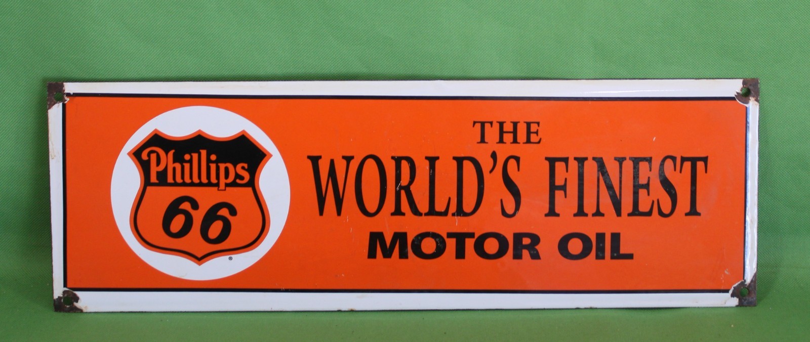 Vintage GULFPRIDE GULF Motor Oil Advertising Sign