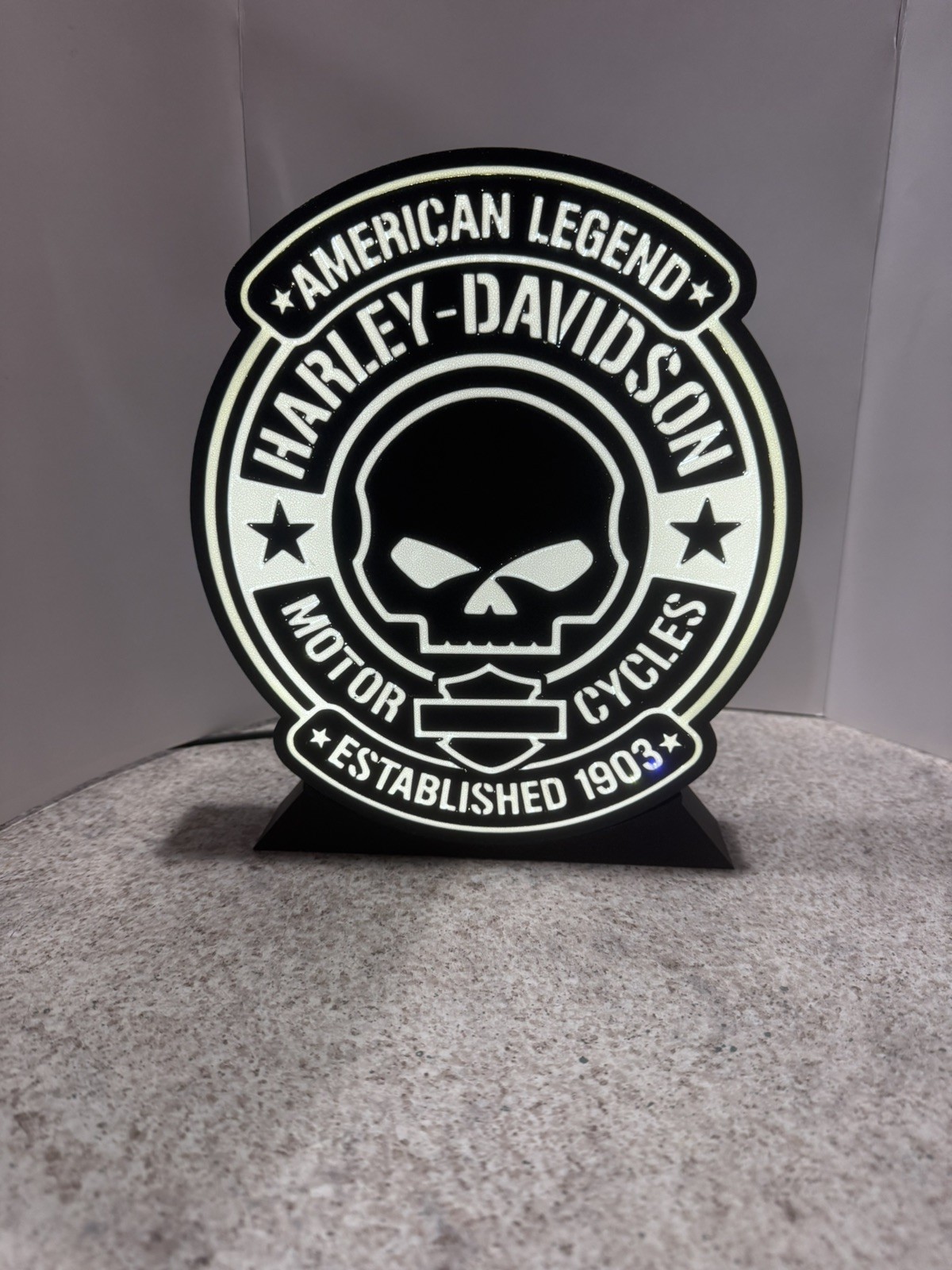 Harley Davidson Willie G Light Box