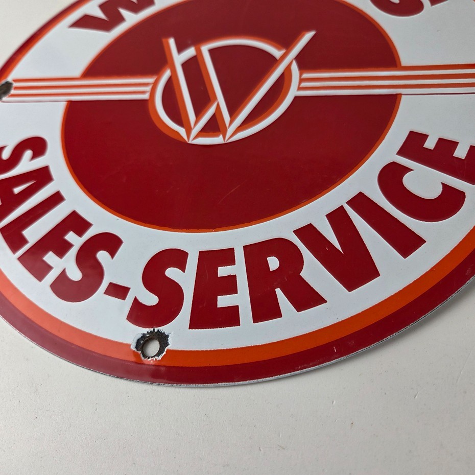 Vintage Willys Jeep Vehicles Sign – Army Gas Pump Porcelain Sign