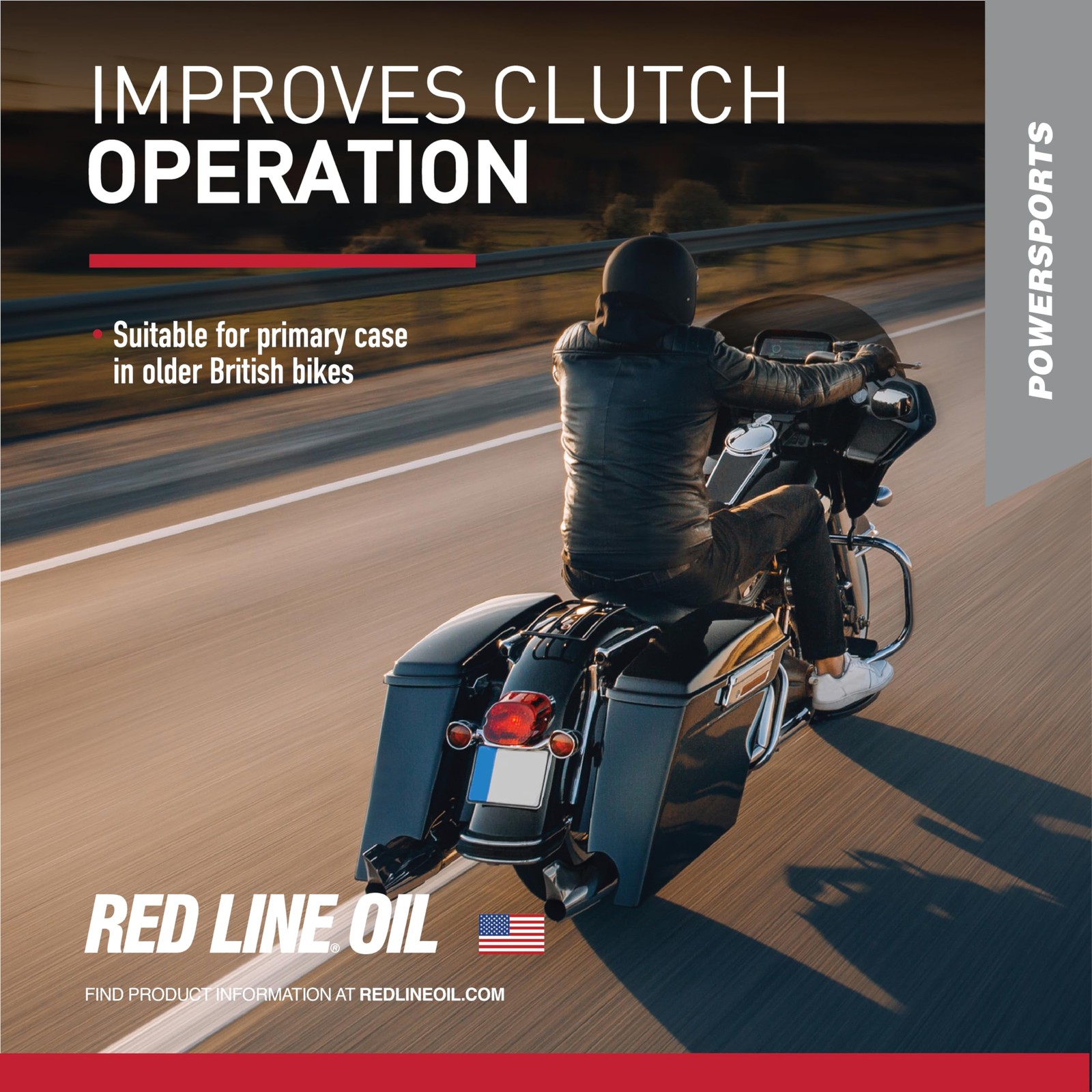 Red Line V Twin Primary Case Oil 3 Quart Synthetic For Motorcycles And Atvs