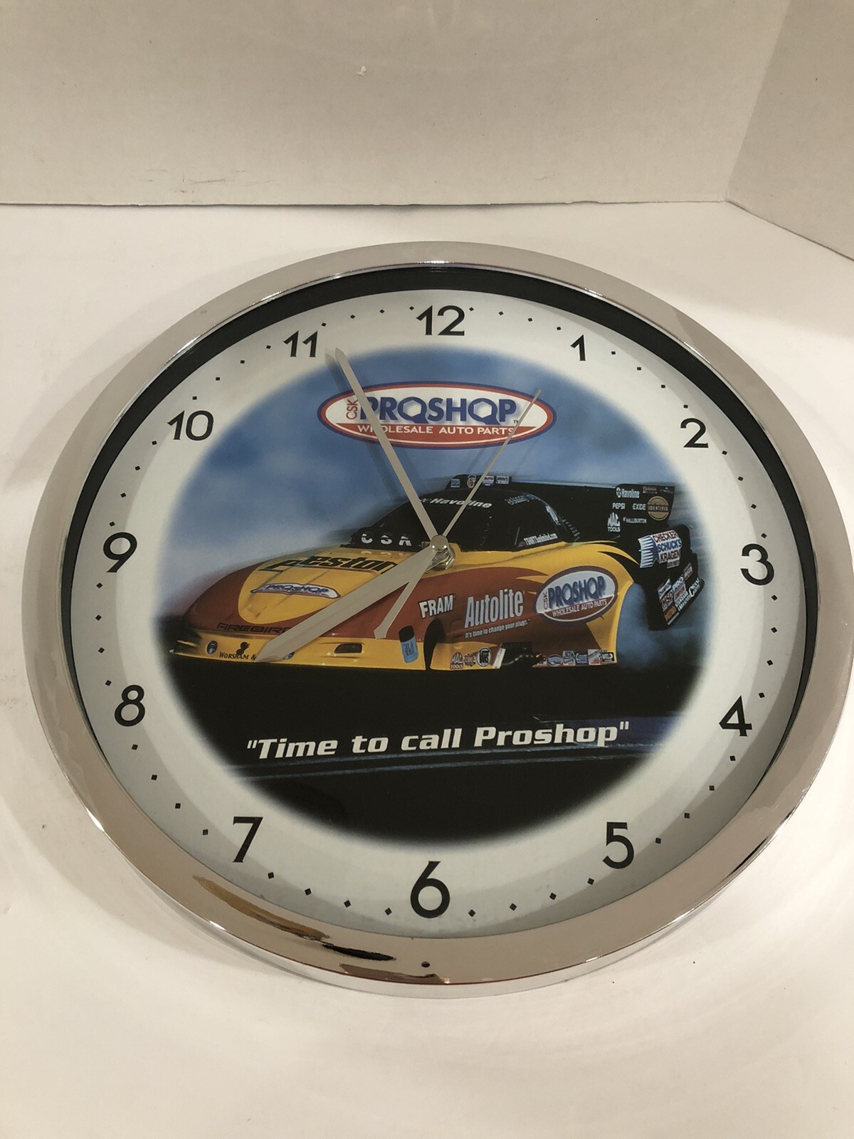 ProShop Auto Parts WALL CLOCK Store Mechanic Advertising MAN CAVE