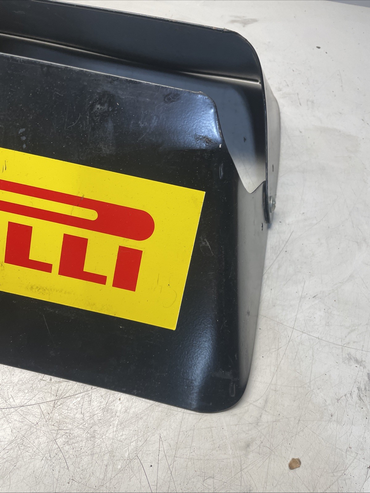 Pirelli Metal Motorcycle Tire Display Sign Stand Racing Decor Man Cave
