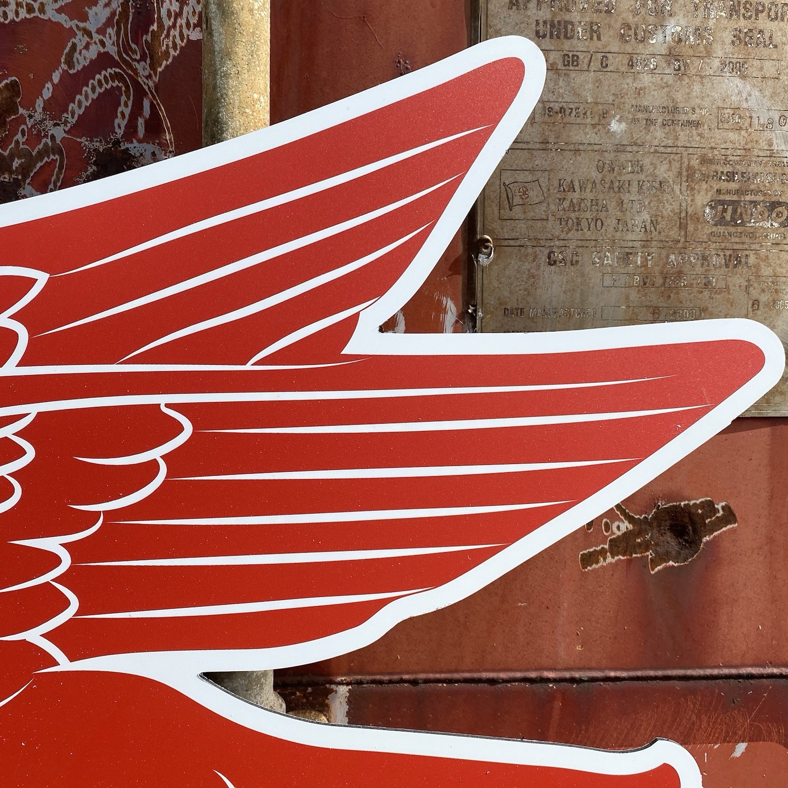 36in Mobil Gas And Oil Pegasus Vintage Style Repop Sign