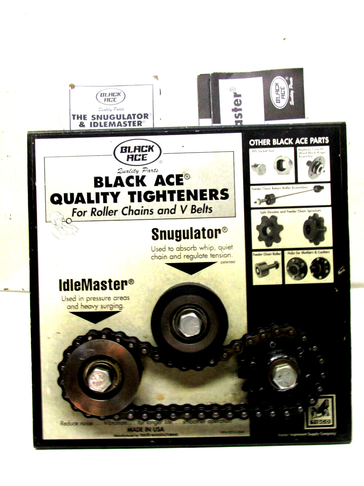 TEROG BLACK ACE AUTO/TRACTOR REAL DEMO WORKING PARTS DISPLAY ADVERTIZING & GUIDE